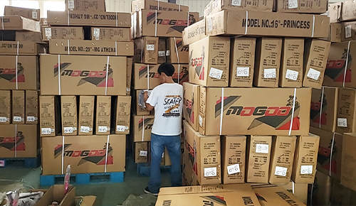 Our qc team inspect goods