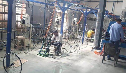 Our technical team guide india factory